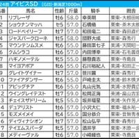 【アイビスSD／前日オッズ】連対馬20頭中15頭が単勝9.9倍以下　ヒモ荒れなら「単勝20.0倍以上」が狙い 画像