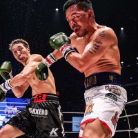 【超RIZIN.3】マニー・パッキャオを安保瑠輝也が追い詰めアリーナ大熱狂　王者がよろめく場面も……「ボクシングやればいいのに！」 画像