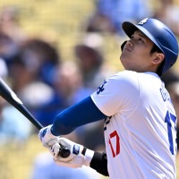 【MLB】大谷翔平、WS優勝記念ボード直撃の“特大＆高速弾”で史上初「46-46」達成　「自己最多まであと1本」 画像