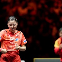 張本美和、躍進期待もまさかのストレートで初戦敗退　世界71位の何卓佳に大苦戦で2回戦進出を逃す【チャイナスマッシュ2024】 画像