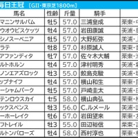 【毎日王冠／前日オッズ】ローシャムパークに「0.0.0.7」の暗雲　前走“格上レース惜敗馬”が大穴候補 画像