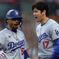 【MLB】大谷翔平が四球で歩くと……続くベッツの打率は“4割超”　米メディア「オオタニがベースを駆け回る時、ムーキーのギアが上がる」と指摘 画像