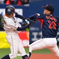 侍ジャパンにも抜擢の2選手を単独1位指名成功 青学大・西川史礁がロッテ、愛工大・中村優斗はヤクルトが交渉権獲得【プロ野球ドラフト会議2024】 画像