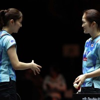 長﨑美柚、木原美悠ペアが準決勝敗退で言及した反省点　同世代の大藤沙月、横井咲桜ペアは「これからが本当の勝負」【WTTファイナルズ福岡】 画像