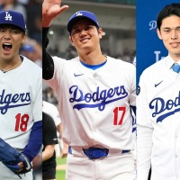 【MLB】大谷翔平、山本由伸、佐々木朗希の“スプリット”を公式サイトが徹底比較　「ドジャース3投手が野球界でもっとも鋭い球種を独占」と称賛 画像