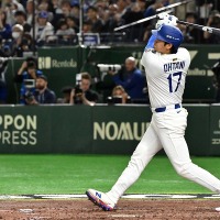 【MLB】大谷翔平、159キロ剛速球を“力で粉砕”待望の今季1号アーチ 米記者も歓喜「特別な瞬間だ」 画像