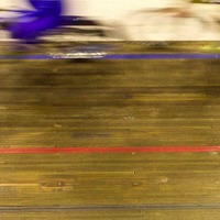 アムステルダム6日間レースでバイクペーサーのライダーが重傷 画像