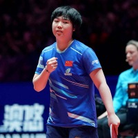 次世代サウスポーが振り返る伊藤美誠撃破「最後まで諦めない」 中国メディアは飛躍の世界7位を評価「新たな時代の主力」【ITTF男女ワールドカップ】 画像