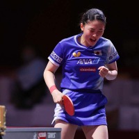 張本美和が世界2位・王曼昱とのメダルかけた大一番へ シンガポール選手にストレート完勝でベスト8進出【世界卓球2025】 画像