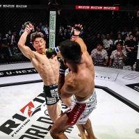 【RIZIN】「打撃もすごく強くなっている」絶対王者サトシ、わずか50秒での“鮮烈”バックチョークに実況騒然 失神した韓国王者は茫然自失…… 画像