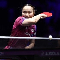 伊藤美誠、快進撃の“カットマン”橋本帆乃香との激闘制す 4-2で競り勝ち日本女子唯一の4強、元世界1位と激突へ【卓球・USスマッシュ】 画像