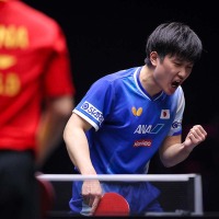 張本智和、エースがフルゲームで世界1位の中国勢撃破 林詩棟との激闘制し初の決勝進出&優勝にも王手【卓球・USスマッシュ】