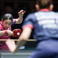 「張本美和の3－0勝利を印象深くした」 敵国エースの奮闘をITTFが称賛　世界63位に「スリリングなラリーの応酬」と評価【卓球・ITTF混合団体W杯2025】 画像