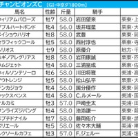 【チャンピオンズC／枠順】6枠のナルカミに勝率6.3％、単回収値23の不振データあり　“馬券内率64.7％”該当の軸候補は 画像