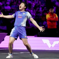 張本智和、世界2位の王楚欽を衝撃撃破で地元大会V　実った戦術変更で栄冠掴むも「これからも勝ち続けないといけない」【WTTチャンピオンズ横浜】 画像