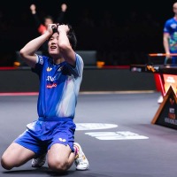 張本智和が“天敵”F・ルブランをフルゲームで撃破「信じられない気持ち」　激闘制し4強入り、過去3度準Vのエースが戴冠なるか【WTTファイナルズ香港】 画像