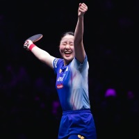 張本美和、世界5位・蒯曼とのフルゲーム激闘制し3度目の正直　17歳の“全日本女王”が中国撃破で悲願の初優勝【WTTチャンピオンズ重慶】 画像