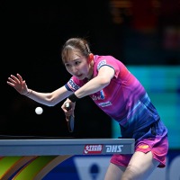 早田ひな、初対戦の中国19歳とのラリー勝負に屈し1－3敗戦　上位進出狙ったサウスポーエースが決勝T進出逃す【ITTF男女ワールドカップ】 画像