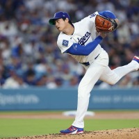 【MLB】大谷翔平、窮地で見せた全力フォーシーム4球「100、100、100、100マイル」　米メディア絶賛の6回1失点10奪三振「彼はやっぱり本物だ」 画像
