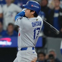 【MLB】大谷翔平、執念の178キロ右前打で「50」試合連続出塁達成　球団史上3位タイに浮上　ドジャースは敗戦 画像