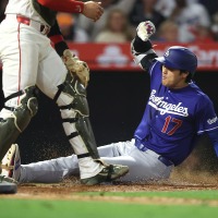 【MLB】大谷翔平、自身初“ランニングHR未遂”に現地記者が注目「リトルリーグ本塁打」　ビデオ判定の末に適時三塁打に 画像