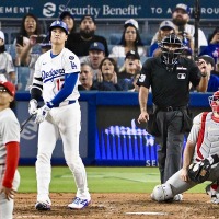 【MLB】大谷翔平「1番DH」スタメン　“3試合連発”11号アーチなるか、7連勝かけて佐々木朗希が先発 画像