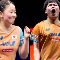 世界3位の男女エースが8強入り　張本美和が見せた修正力「最後に戦術転換できた」 松島輝空が掴んだ逆転力「一球ずつ粘り強く」【WTTチャンピオンズ横浜2026】 画像