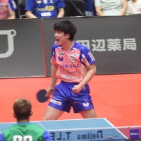 張本智和が語った“ダブルエース”への考え「僕たちはお互いが……」　後輩・松島輝空の台頭も刺激に「言い合える実力同士」【Tリーグ】 画像