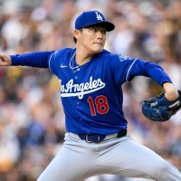 【MLB】山本由伸、7回1安打無失点7奪三振で14勝目　“最速158キロ”米記者称賛の圧巻パフォーマンス「エースに相応しい投球だった」 画像