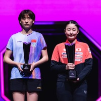 「中国女子の“トップ2”を脅かす」張本美和の進化に現地メディアが警戒　安定感光る日本女子のエースを「重点的に分析すべき」【WTTチャンピオンズマカオ】 画像