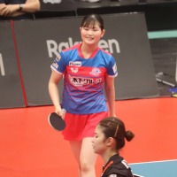 シングルス初勝利の17歳・牧野美玲が見せた可能性　語った日本のエース・張本美和の“凄み”「頭3個、4個くらい抜けている」【Tリーグ】 画像