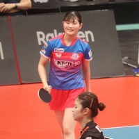 シングルス初勝利の17歳・牧野美玲が見せた可能性　語った日本のエース・張本美和の“凄み”「頭3個、4個くらい抜けている」【Tリーグ】 画像