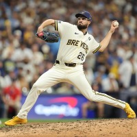 【MLB】「先発をやりたい」WSで無双するブルワーズの左腕アシュビー、今季救援だけで13勝の異色ぶり 画像