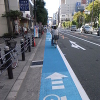 大阪市初の自転車レーン設置イベントが9月20日開催 画像