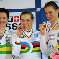 【トラック世界選手権15】女子500mタイムトライアル、ロシアのボイノバが金メダル 画像