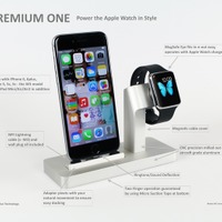 iPhoneとApple Watchを同時に充電するドック「PREMIUM ONE」…米パロアルト発 画像