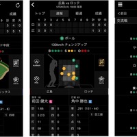【野球】データスタジアム、リアルタイム性が向上した「一球速報プレミアム(仮称)」開始 画像