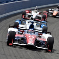 【INDYCAR 第11戦】佐藤琢磨、トップ集団で戦うもクラッシュ…優勝はレイホール 画像