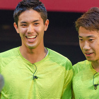 香川真司、宇佐見貴史、武藤嘉紀らサッカー日本代表選手が両国国技館で2on2対決! 画像