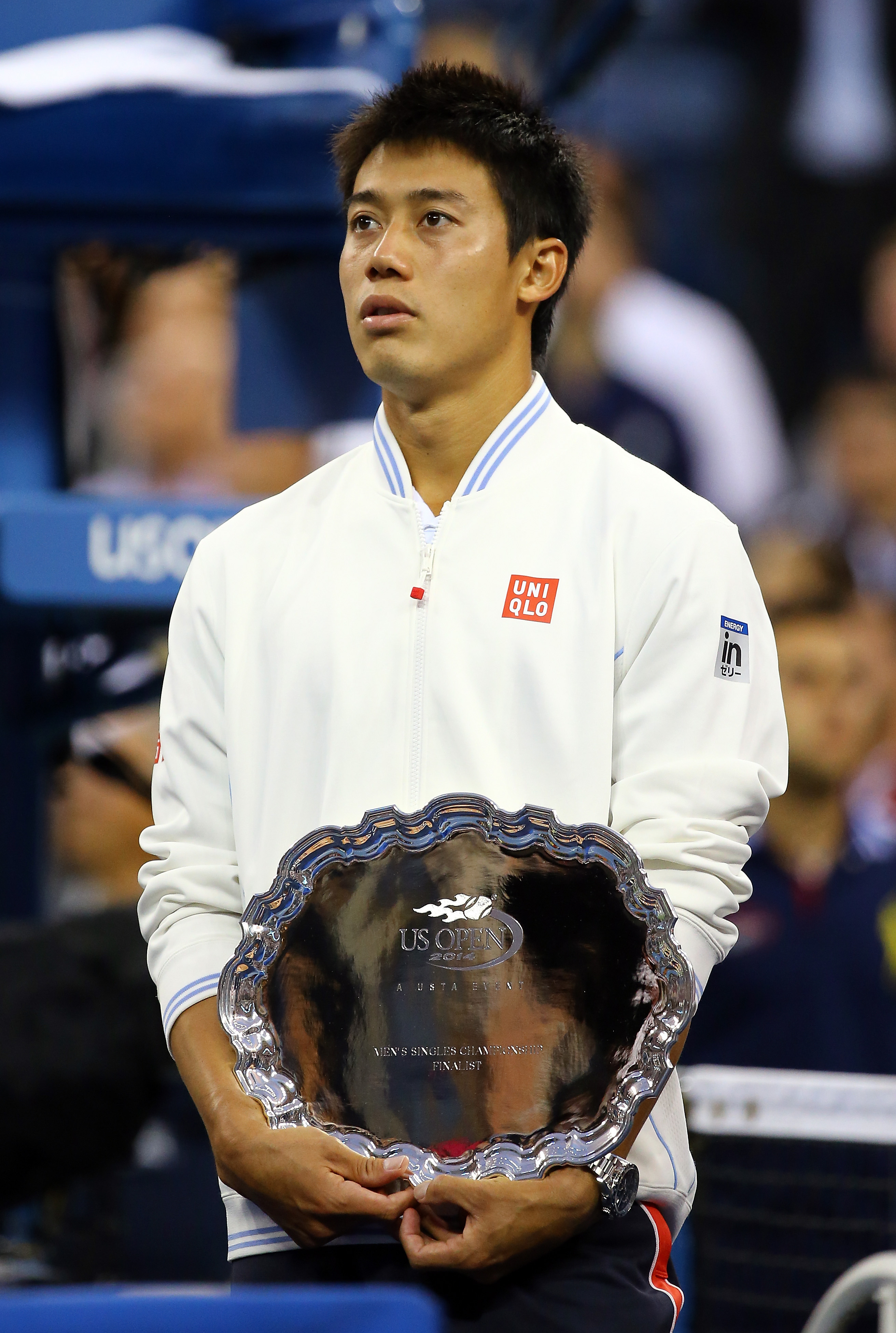 錦織圭 全米オープン準優勝 ファン おめでとう 日本の誇り 悔しそうな顔が印象的 2枚目の写真 画像 Cycle やわらかスポーツ情報サイト