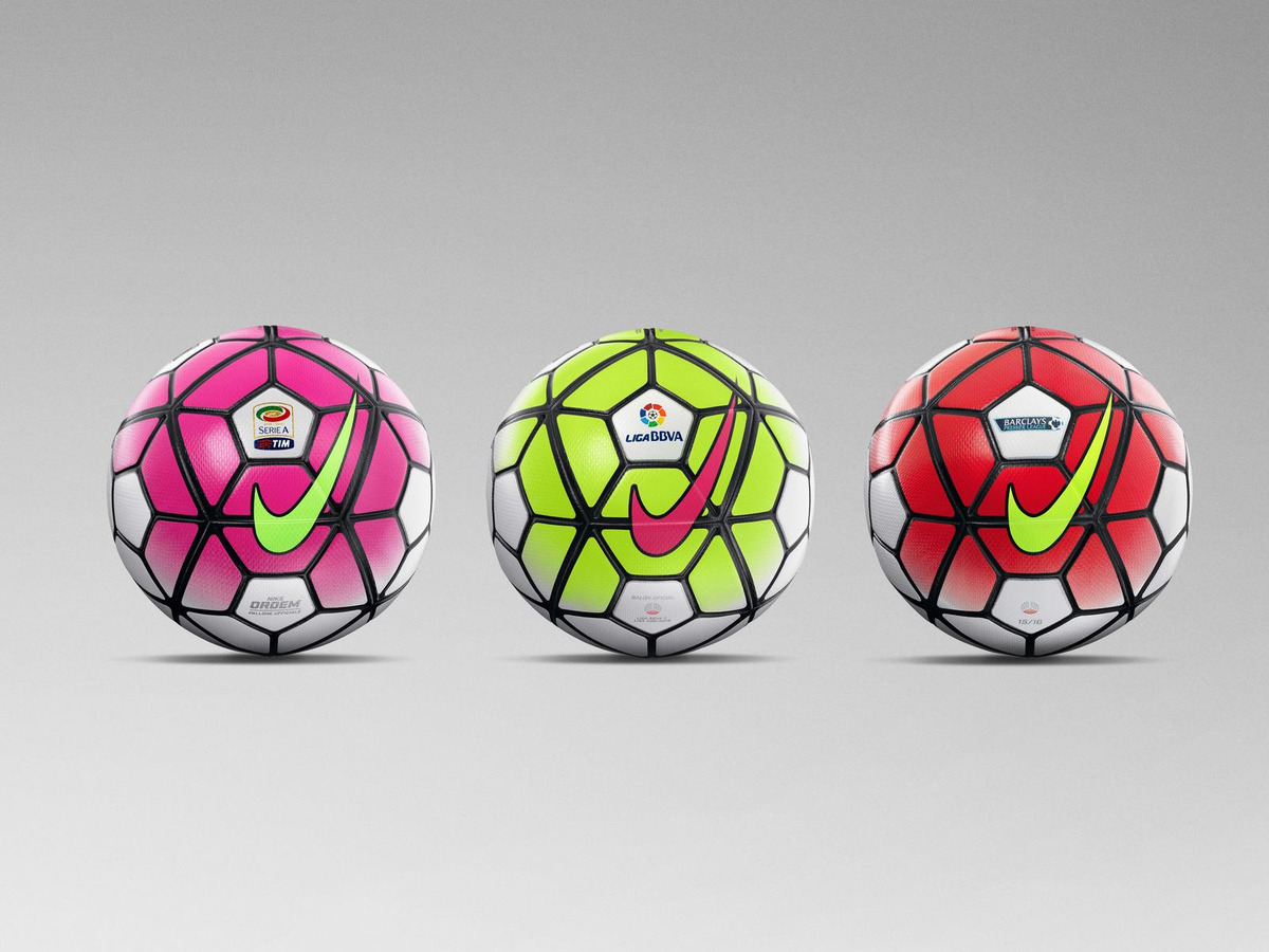 ナイキ 15 16シーズンのヨーロッパトップリーグで使用されるサッカーボールを発表 Cycle やわらかスポーツ情報サイト