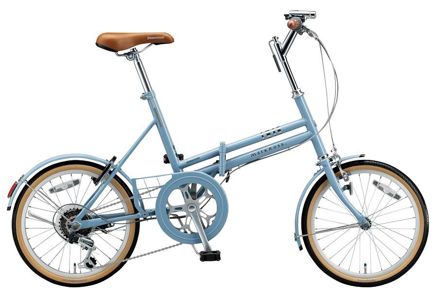 受け取り場所は決済後にお知らせ自転車　ミニベロ　ブリヂストン　マークローザ ブリヂストンサイクル、ゆったり乗れるミニベロ折りたたみ自転車