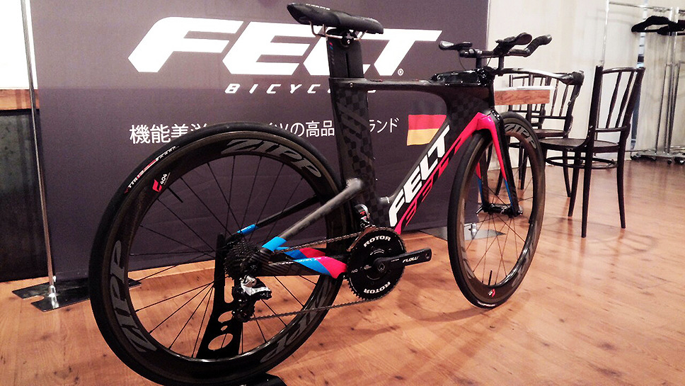 フェルトの2016年トライアスロンバイク「IA FRD」…より軽く、強く