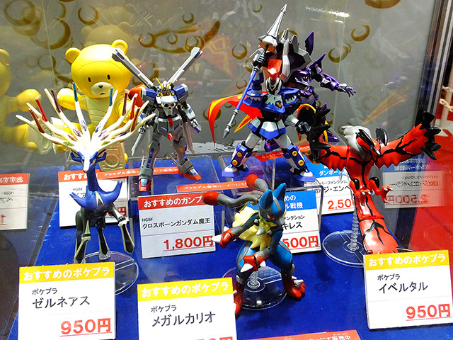 ガンダムやダンボール戦機など、プラモデル販売が好調のホビーフェア14