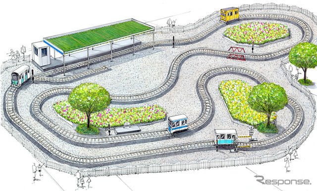 西武鉄道の電車を運転できる？ ミニ鉄道「としまえん」に開業 9/30