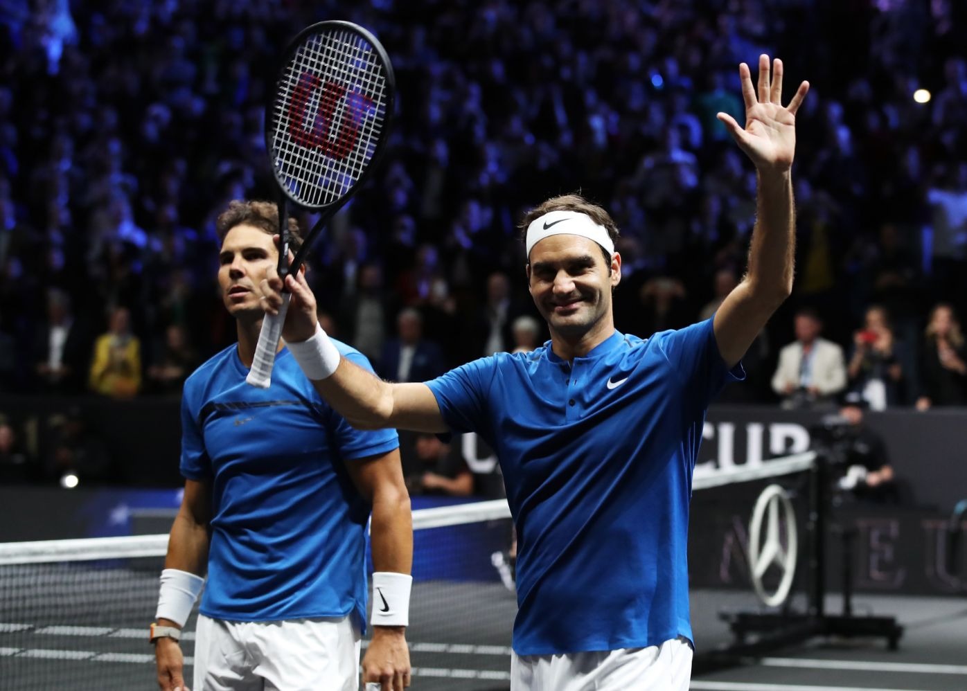 ラファエル・ナダル選手着用モデル 2017 レーバーカップ等 フェデラーがその比類なきキャリアに涙の別れ [第5回レーバー