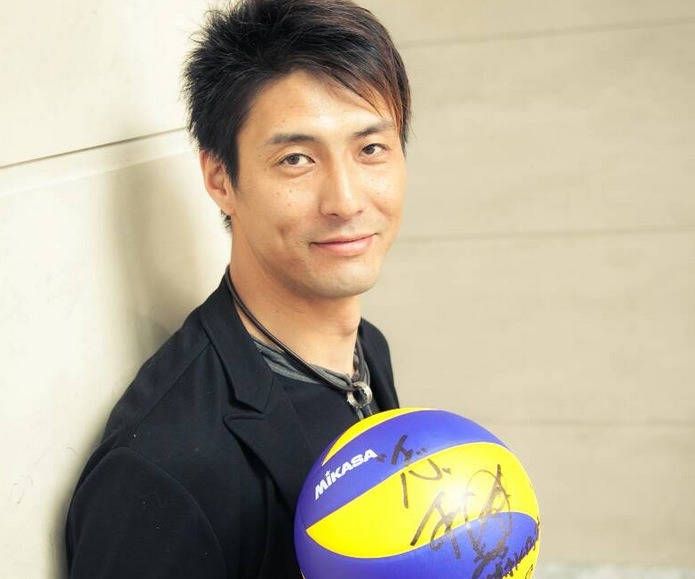 身長201cmの元バレーボール全日本山本隆弘さんがヒルクライム初挑戦