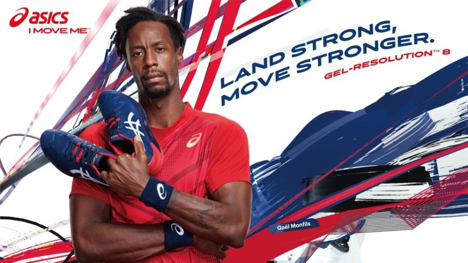 アシックス、ガエル・モンフィスの意見を取り入れたテニスシューズ