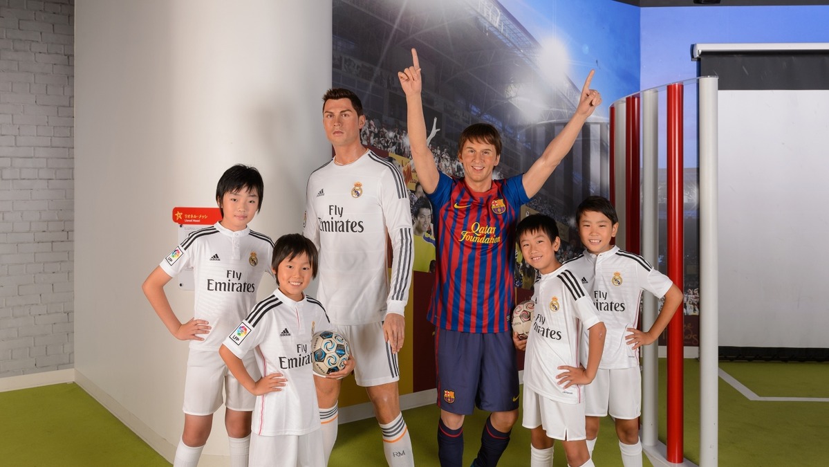 クリスティアーノ ロナウド等身大フィギュアを期間限定展示 マダム タッソー東京 Cycle やわらかスポーツ情報サイト