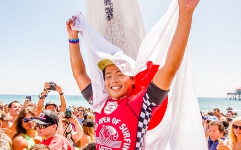 【サーフィン】GAORA SPORTS、大原洋人が日本人初優勝を達成した「USオープン」を放送 画像